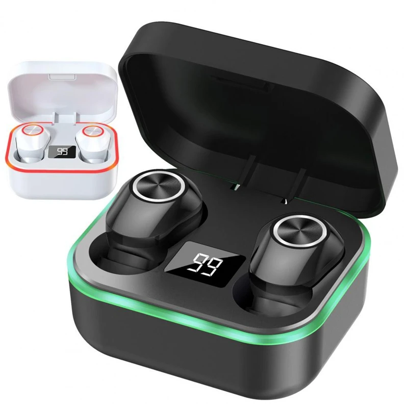 2021 new arrivals Earphones M8 tws bt 5.0 Headphones Wireless Waterproof Sport Headset Touch Control Earbuds for Android IOS, Black white
2021 new arrivals Earphones M8 tws bt 5.0 Headphones Wireless Waterproof Sport Headset Touch Control Earbuds for Android IOS, Black white