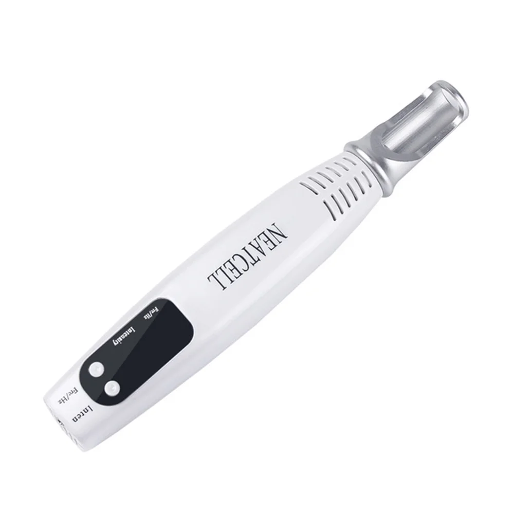 

2021 Neatcell Removing Skin Tag Scar Freckle Mole Eyebrow Wireless Tattoo Removal Machine Portable Mini Picosecond Laser Pen, White