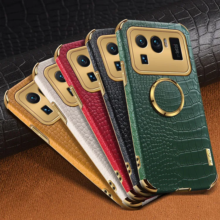 Mobile Case Accessories Shockproof Car Magnetic Ring Holder Plating PU Leather Phone Case For Xiaomi Mi 11 Ultra, 5 colors
Mobile Case Accessories Shockproof Car Magnetic Ring Holder Plating PU Leather Phone Case For Xiaomi Mi 11 Ultra, 5 colors