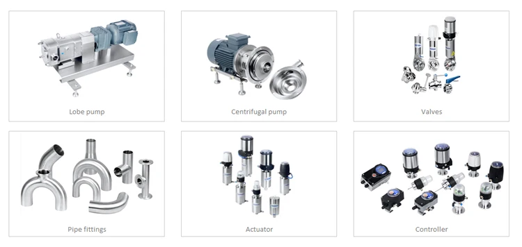 stainless steel CIP pump