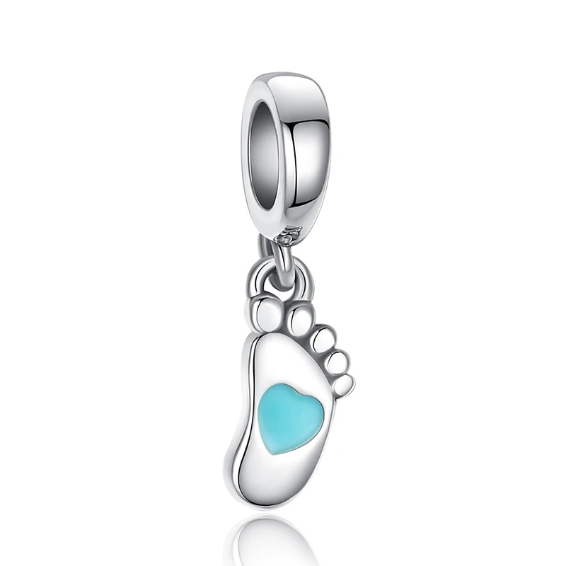 Baby Footprints 925 Sterling Silver Charms Love You My Baby Footprints Beads Fit Bracelets for Women DIY Jewelry
Baby Footprints 925 Sterling Silver Charms Love You My Baby Footprints Beads Fit Bracelets for Women DIY Jewelry