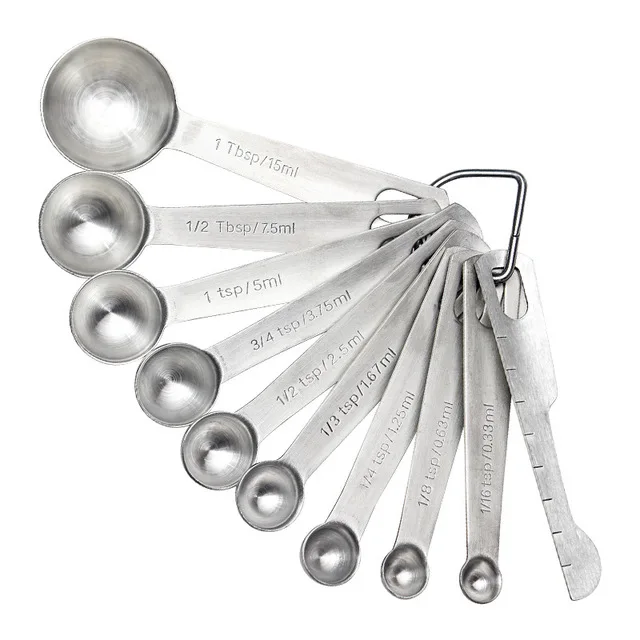 Professional Portable Stainless Steel Metal Kitchen Powder Measuring Cup Baking for Dry and Liquid Ingredients
Professional Portable Stainless Steel Metal Kitchen Powder Measuring Cup Baking for Dry and Liquid Ingredients