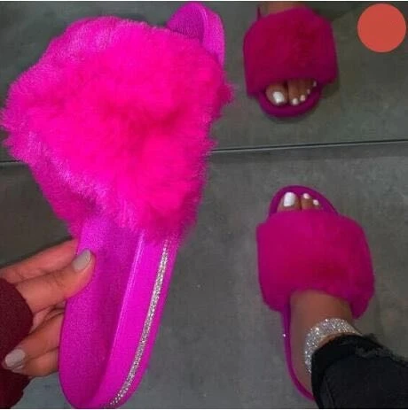 Women Slippers Fur Slides Summer Autumn Flip Flops Women Shoes diamond Beach Platform Sandals Casual Shoes
Women Slippers Fur Slides Summer Autumn Flip Flops Women Shoes diamond Beach Platform Sandals Casual Shoes