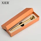 Luxury New Hot High Quality Pen Box Set Shining Diamond Decor Ball Pen With Box Metal Twist Pen