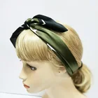 With Scarf Silk Scarves For Ladies Green Design With Stars Printed Hair Scarf 60x60CM