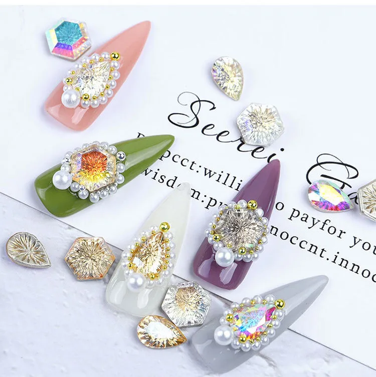 3D Irregular Shape Nail Art Decals Rhinestones Diamonds Nail DIY Decoration, Crystal rhinestone
3D Irregular Shape Nail Art Decals Rhinestones Diamonds Nail DIY Decoration, Crystal rhinestone