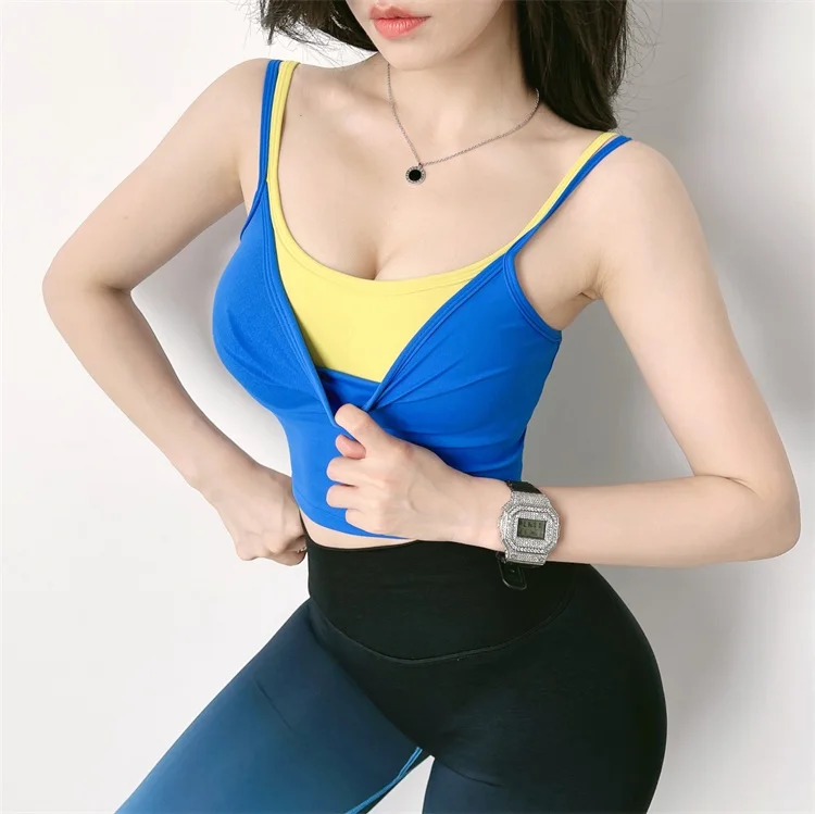 custom logo women's Seamless yoga pad bra tank top sports Fitness bra running jogging bra Shockproof Push Up for women
custom logo women's Seamless yoga pad bra tank top sports Fitness bra running jogging bra Shockproof Push Up for women