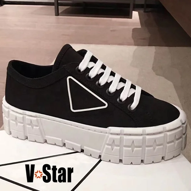 Woman Fashion Gift New Flat Platform Best Quality Thick soled low cut platform Casual Shoes Feminino Chunky Pradaeing Sneakers
Woman Fashion Gift New Flat Platform Best Quality Thick soled low cut platform Casual Shoes Feminino Chunky Pradaeing Sneakers