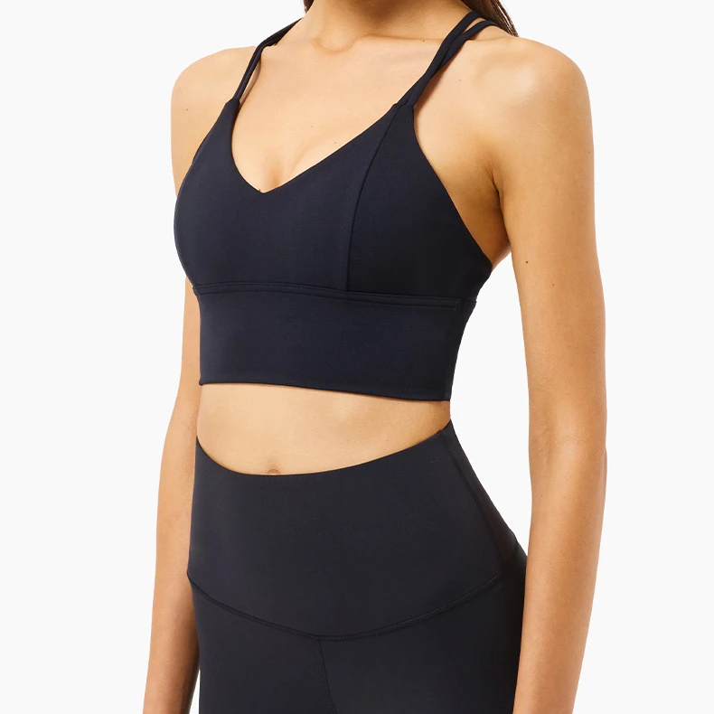 Custom Logo Wholesale Straps Bra And Capris 2pcs Yoga Set Women Sports Fitness Wear Set Suit Workout Running Clothes.
Custom Logo Wholesale Straps Bra And Capris 2pcs Yoga Set Women Sports Fitness Wear Set Suit Workout Running Clothes.