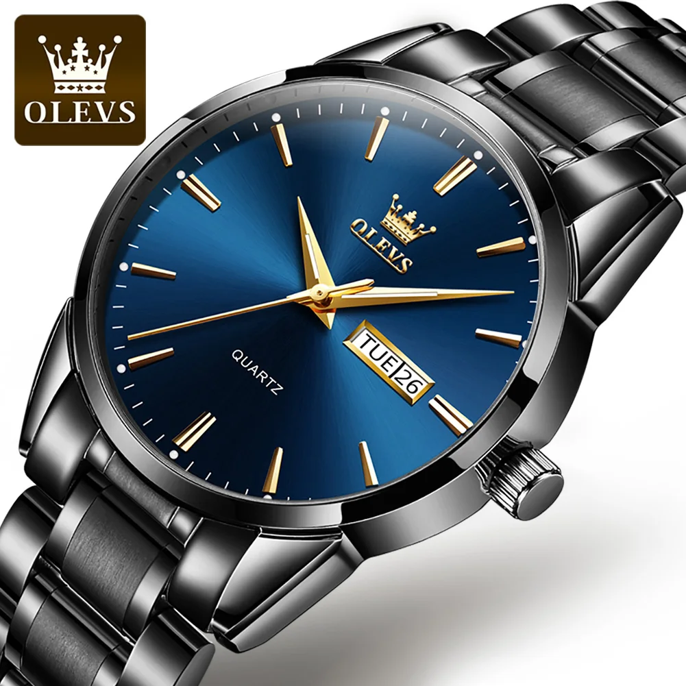 OLEVS 6898 Popular Stainless Steel band Gold watch factory OEM Logo wristwatches for hot selling luxury mens Quartz watch
OLEVS 6898 Popular Stainless Steel band Gold watch factory OEM Logo wristwatches for hot selling luxury mens Quartz watch