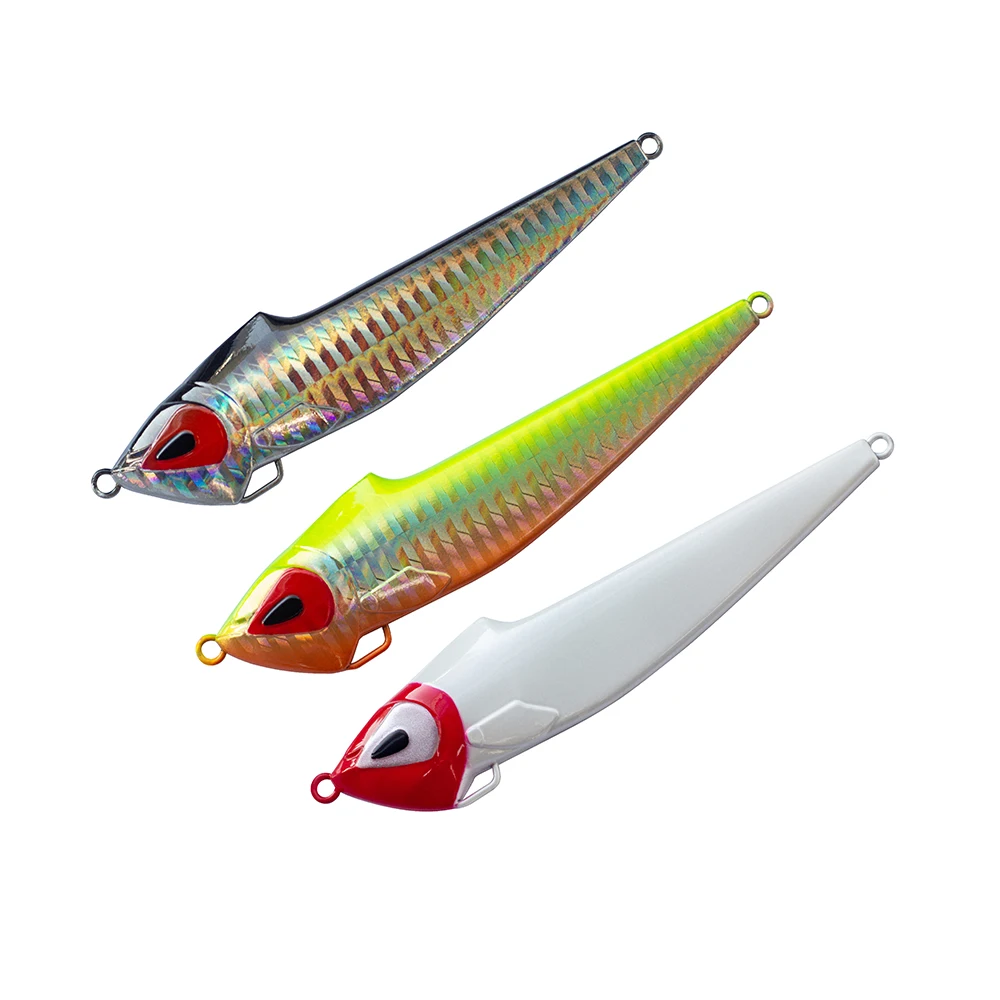 2022 New 110g metal jig lure fishing metal lure vertical jig fishing lures, 3 colors
2022 New 110g metal jig lure fishing metal lure vertical jig fishing lures, 3 colors