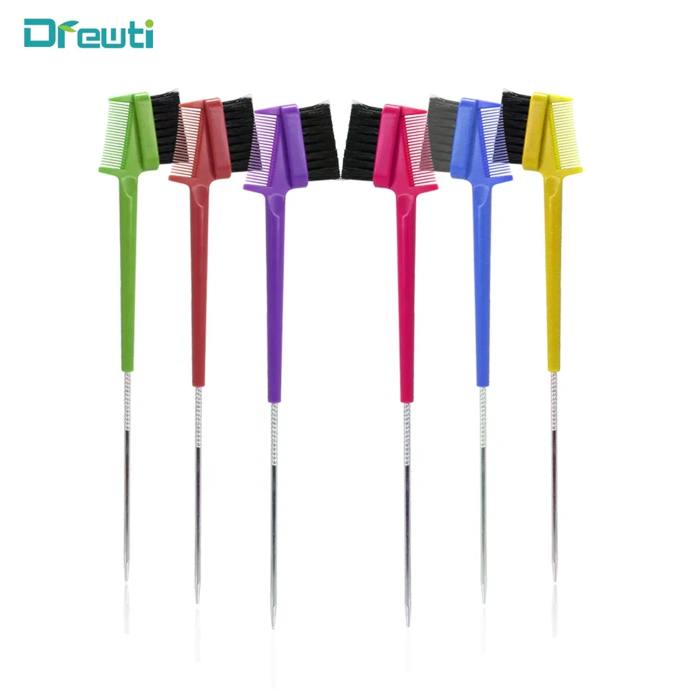 2020 Personalized Cosmetic Double Sided Styling Soft Hair Edge Control Brush for hair eyebrow, Mix color
2020 Personalized Cosmetic Double Sided Styling Soft Hair Edge Control Brush for hair eyebrow, Mix color