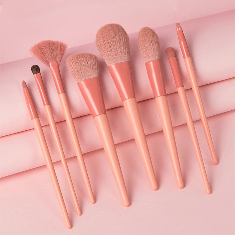 2020 Professional glitter wooden crystal custom 8 pcs Animal hair eye shadow makeup brushes wholesale makeup brush set with case, Pink/green/yellow/red/jade-green
2020 Professional glitter wooden crystal custom 8 pcs Animal hair eye shadow makeup brushes wholesale makeup brush set with case, Pink/green/yellow/red/jade-green