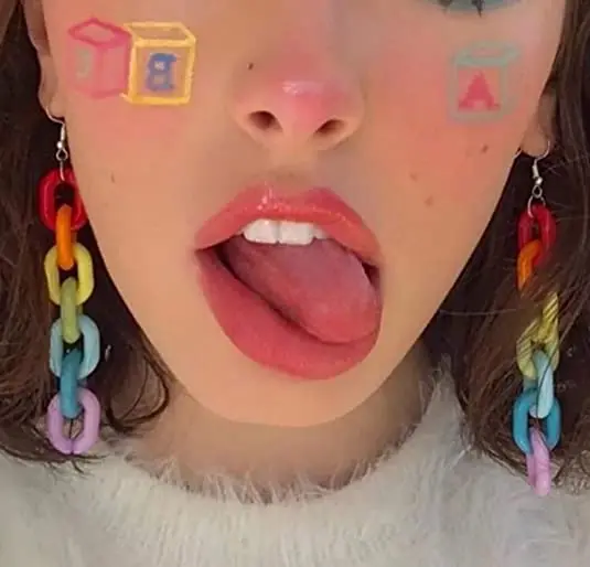 Cool Weird Rainbow Color Resin Acrylic Earrings Fashion Women Girls Chain Earring Colorful Pride Earrings, As picture
Cool Weird Rainbow Color Resin Acrylic Earrings Fashion Women Girls Chain Earring Colorful Pride Earrings, As picture