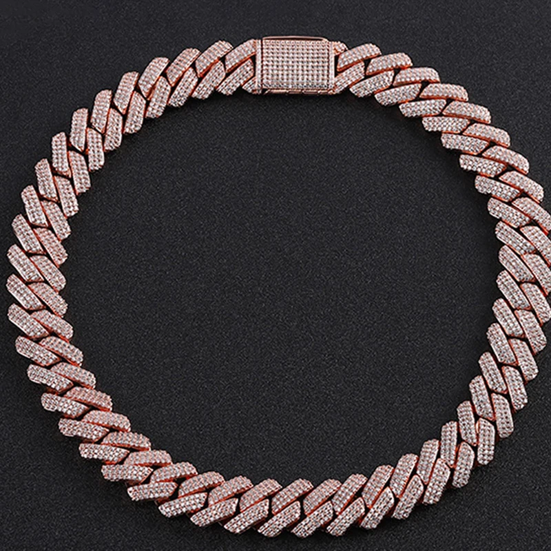 19mm CZ cuban link chain vvs Iced Out 18k Gold925 silver cuban chain Lab Diamondiced out cuban link chains, White gold,yellow gold,rose gold
19mm CZ cuban link chain vvs Iced Out 18k Gold925 silver cuban chain Lab Diamondiced out cuban link chains, White gold,yellow gold,rose gold