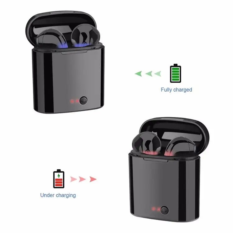 Hot sale amazon cheapest price wireless earbuds bt wireless headphones i7s tws twins - ANKUX.COM