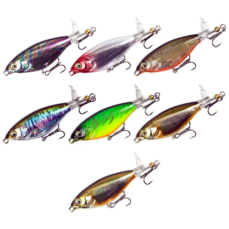 Propeller fishing popper lure noise type 6G/11G topwater crank lure 7.5cm/8.5cm for freshwater sea unpainted lure blanks
Propeller fishing popper lure noise type 6G/11G topwater crank lure 7.5cm/8.5cm for freshwater sea unpainted lure blanks