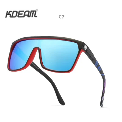 KDEAM 2020 Newest Fashion Conjoined Glasses Polarized Sunglasses Men Large Frame Sunglasses Outdoor Sunshade Glasses KD803, 5 colors
KDEAM 2020 Newest Fashion Conjoined Glasses Polarized Sunglasses Men Large Frame Sunglasses Outdoor Sunshade Glasses KD803, 5 colors