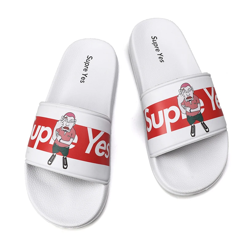 Fashion Custom Logo Slippers Blank Men's Slides PVC Sole Anti-slip Sandals Slides, Can be custom
Fashion Custom Logo Slippers Blank Men's Slides PVC Sole Anti-slip Sandals Slides, Can be custom