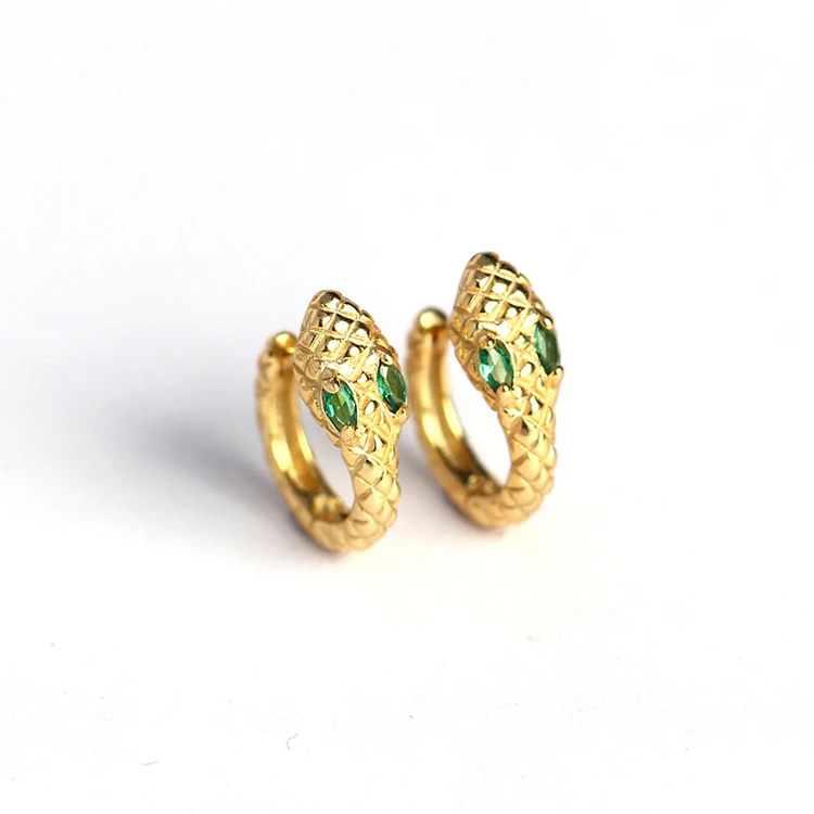Trendy 925 sterling silver jewelry platinum earring snake gold plated ear ring design, Optional as picture,or customized 
Trendy 925 sterling silver jewelry platinum earring snake gold plated ear ring design, Optional as picture,or customized