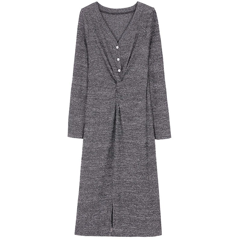 New Arrival V Neck Knotted Design Skinny Midi Dress Maternity Dress Long Sleeve, Picture
New Arrival V Neck Knotted Design Skinny Midi Dress Maternity Dress Long Sleeve, Picture