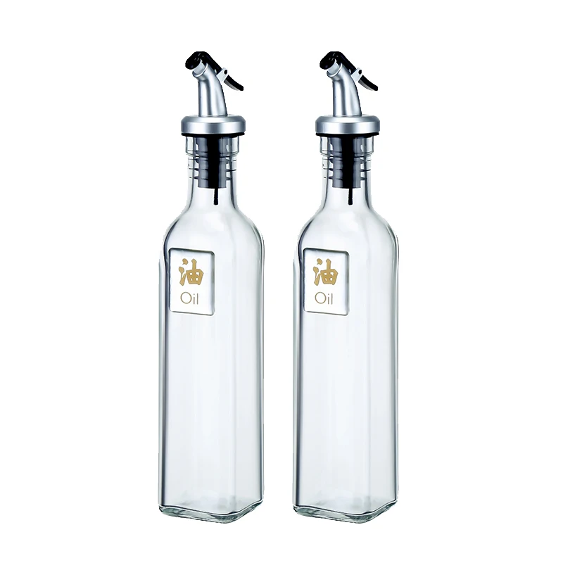 2pcs set big size household kitchenware glass oil vinegar sauce bottle set Cooking Storage Dispenser set, Transparent
2pcs set big size household kitchenware glass oil vinegar sauce bottle set Cooking Storage Dispenser set, Transparent