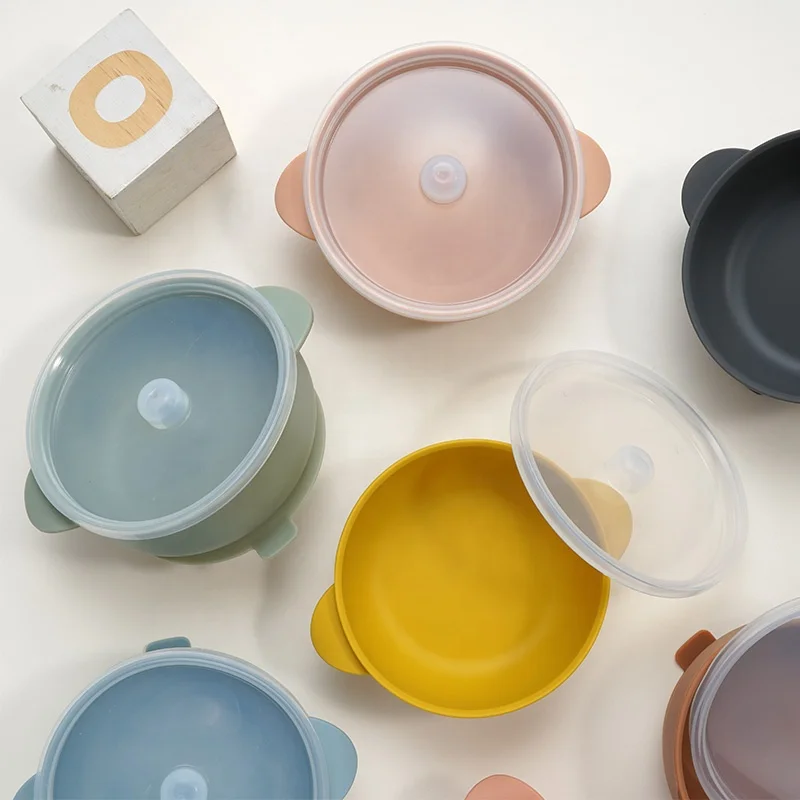 Ready To Ship Food Grade Silicone Baby Feeding Tableware Suction Feed Bowl With Spoon Set, Purple & green & white & pink * sky blue
Ready To Ship Food Grade Silicone Baby Feeding Tableware Suction Feed Bowl With Spoon Set, Purple & green & white & pink * sky blue