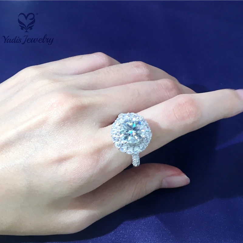 Tianyu Adjustable Jewellery Women 3CT White Moissanite Rings In 925 Silver, Picture
Tianyu Adjustable Jewellery Women 3CT White Moissanite Rings In 925 Silver, Picture