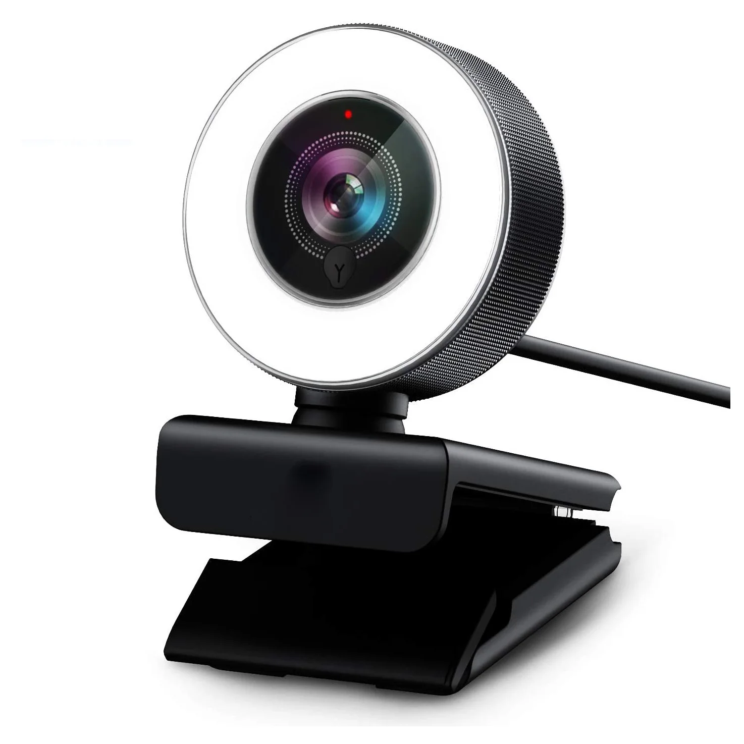 Hot 1080P Full HD Web Cams Auto Focus Computer Camera USB PC Webcam With Dual Microphones LED Ring Light
Hot 1080P Full HD Web Cams Auto Focus Computer Camera USB PC Webcam With Dual Microphones LED Ring Light