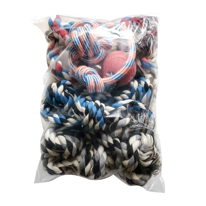 High Quality Pet Supplies Dog Cotton Rope Toy Set Aggressive Chewers Pet Toys Eco-friendly Stocked Nylon, Same as picture
High Quality Pet Supplies Dog Cotton Rope Toy Set Aggressive Chewers Pet Toys Eco-friendly Stocked Nylon, Same as picture