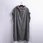Surf hooded Changing robe poncho towel beach poncho