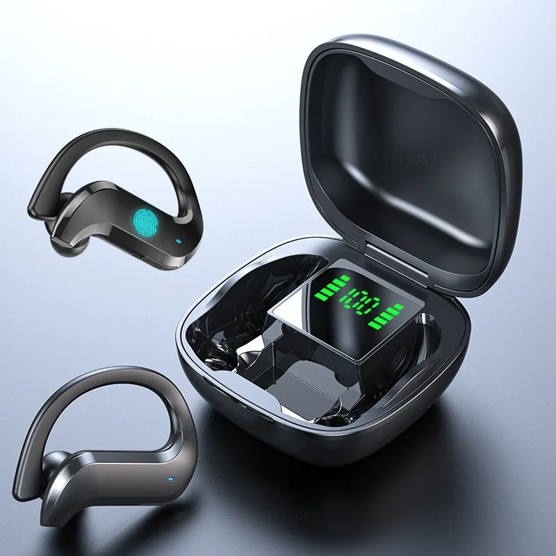 MD03 Earphone Sports Waterproof Touch Control Earhook Earbuds TWS Wireless Headphone With Microphone, Black white blue
MD03 Earphone Sports Waterproof Touch Control Earhook Earbuds TWS Wireless Headphone With Microphone, Black white blue