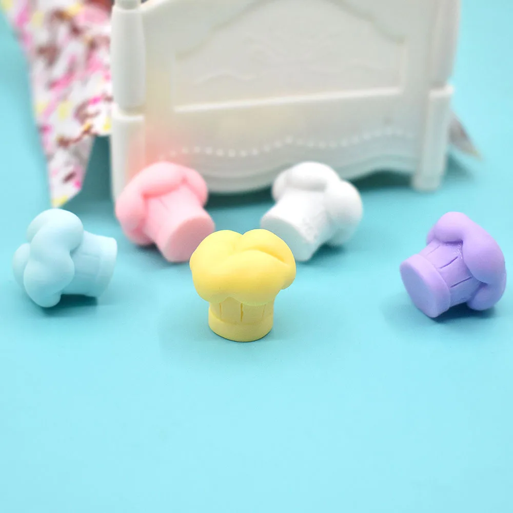 Cute and sweet macaron color mini chef hat resin decoration DIY hairpin mobile phone case photo frame jewelry Accessories
Cute and sweet macaron color mini chef hat resin decoration DIY hairpin mobile phone case photo frame jewelry Accessories