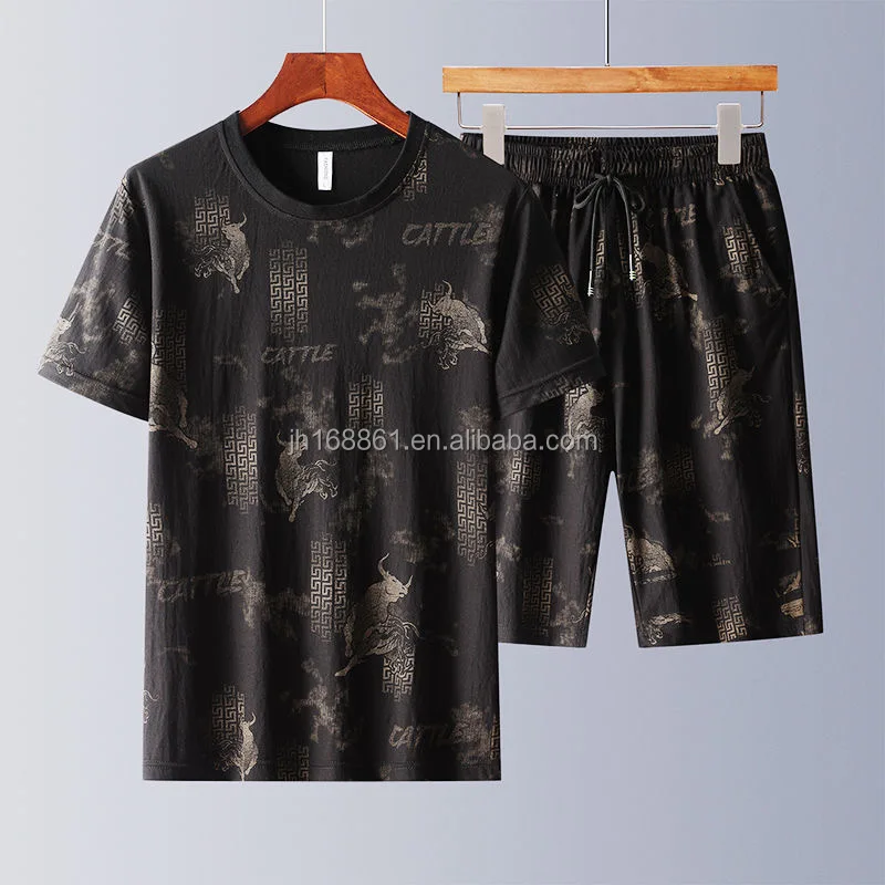 2022 new men's sports color stitching short sleeve suit men's two piece summer Amazon men's suit factory wholesale, Customized color
2022 new men's sports color stitching short sleeve suit men's two piece summer Amazon men's suit factory wholesale, Customized color