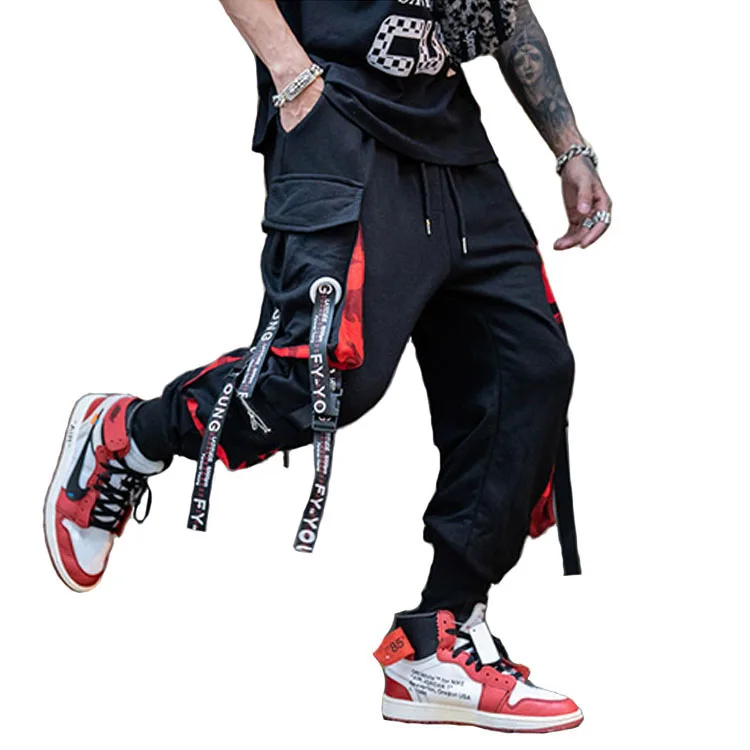 2021Spring Hip Hop Clothing Men Fashion Block Patchwork Overalls High Street Multi-Pockets Streetwear Cargo Pants, Black
2021Spring Hip Hop Clothing Men Fashion Block Patchwork Overalls High Street Multi-Pockets Streetwear Cargo Pants, Black