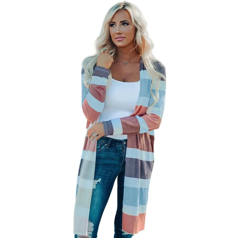 Wholesale Custom OEM Women Clothes Knitted Manufacturer Long Sweater Cardigan De Mujer
Wholesale Custom OEM Women Clothes Knitted Manufacturer Long Sweater Cardigan De Mujer