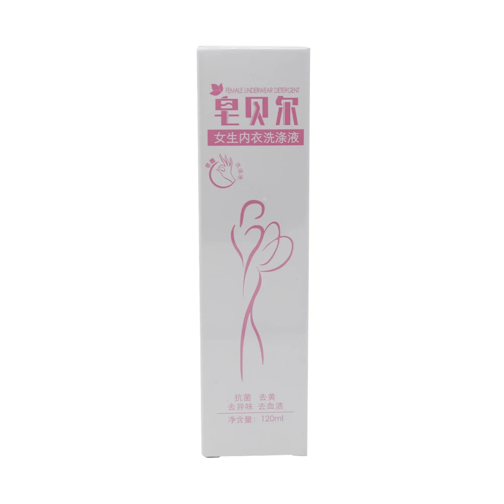Female Underwear Detergent - 120mL Laundry Detergent Special Soap for Women's Panties Removal Blood Stains Deodoris
Female Underwear Detergent - 120mL Laundry Detergent Special Soap for Women's Panties Removal Blood Stains Deodoris