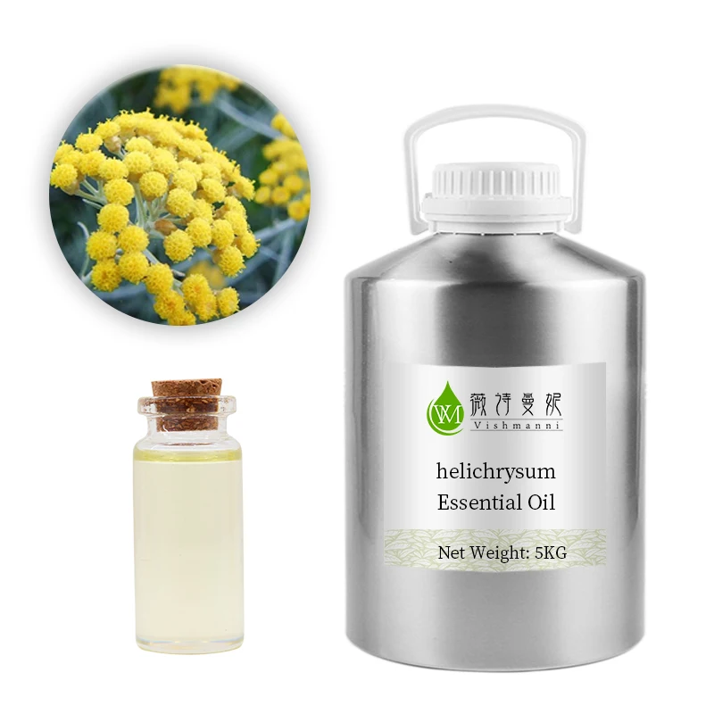 100% Natural Pure Organic Flower Immortelle Essential Oil italicum oil Helichrysum Essential Oil In Bulk 
100% Natural Pure Organic Flower Immortelle Essential Oil italicum oil Helichrysum Essential Oil In Bulk