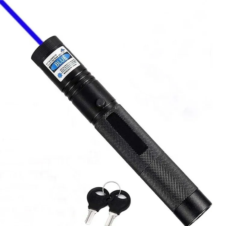 

301 Laser Flashlight 5MW 100MW 1000MW Zoom Focus 450nm 405nm Lazer Pointer Blue