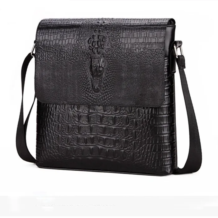 Wholesale New Design Classic Black PU Leather Man Sling Bag Fashion Crocodile Pattern OEM Shoulder Mens Messenger Bag
Wholesale New Design Classic Black PU Leather Man Sling Bag Fashion Crocodile Pattern OEM Shoulder Mens Messenger Bag