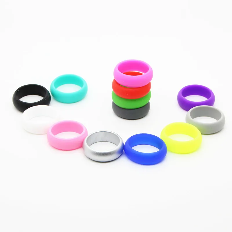 Top Men's 5.7mm Silicone Ring Classic Design Sports Safe and Weight Lifting Workout Couple Rings, Mixcolors
Top Men's 5.7mm Silicone Ring Classic Design Sports Safe and Weight Lifting Workout Couple Rings, Mixcolors