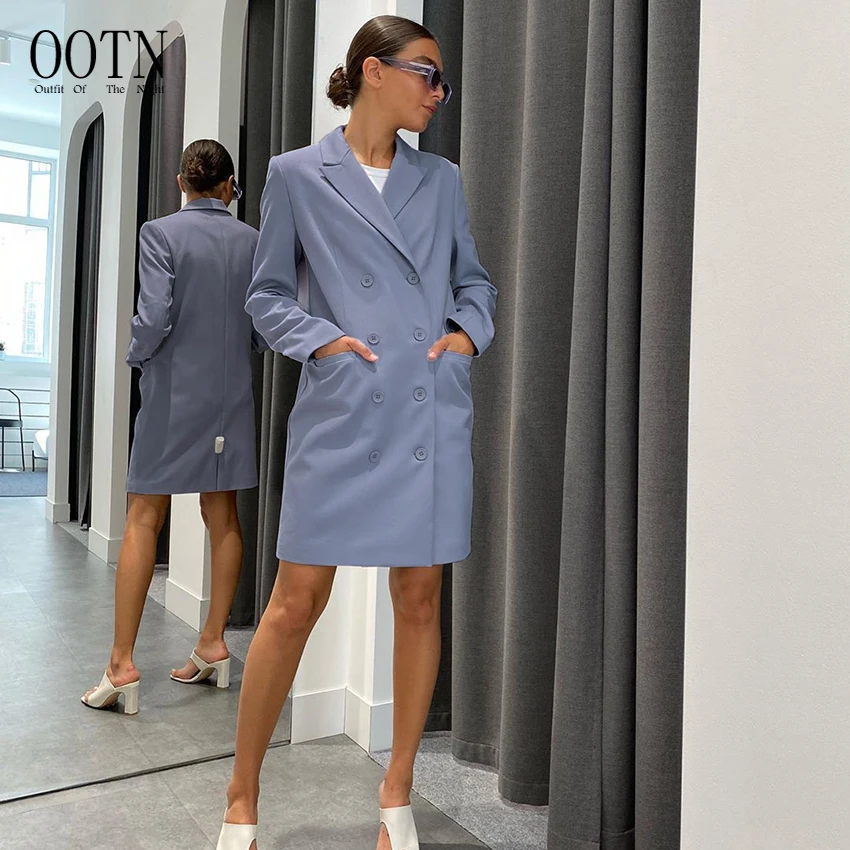 OOTN Autumn Blue Casual Suit Button Black Long Sleeve Female Midi Dresses Double Breasted Elegant Womens Office Dress
OOTN Autumn Blue Casual Suit Button Black Long Sleeve Female Midi Dresses Double Breasted Elegant Womens Office Dress