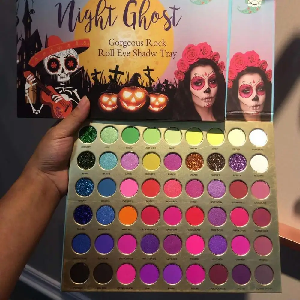 Halloween 56 color eye shadow pearl matte gorgeous eye shadow tray stage makeup artist
Halloween 56 color eye shadow pearl matte gorgeous eye shadow tray stage makeup artist