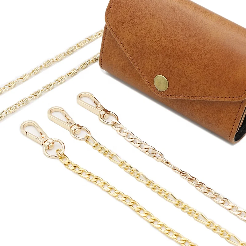 Fashion Slim 49 inches 124.5 cm Gold Plated Handbag Accessories Crossbody Shoulder Strap Bag Metal Chain
Fashion Slim 49 inches 124.5 cm Gold Plated Handbag Accessories Crossbody Shoulder Strap Bag Metal Chain