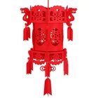 chinese silk lanterns wholesale Red Felt chinese Lantern for party Decorations