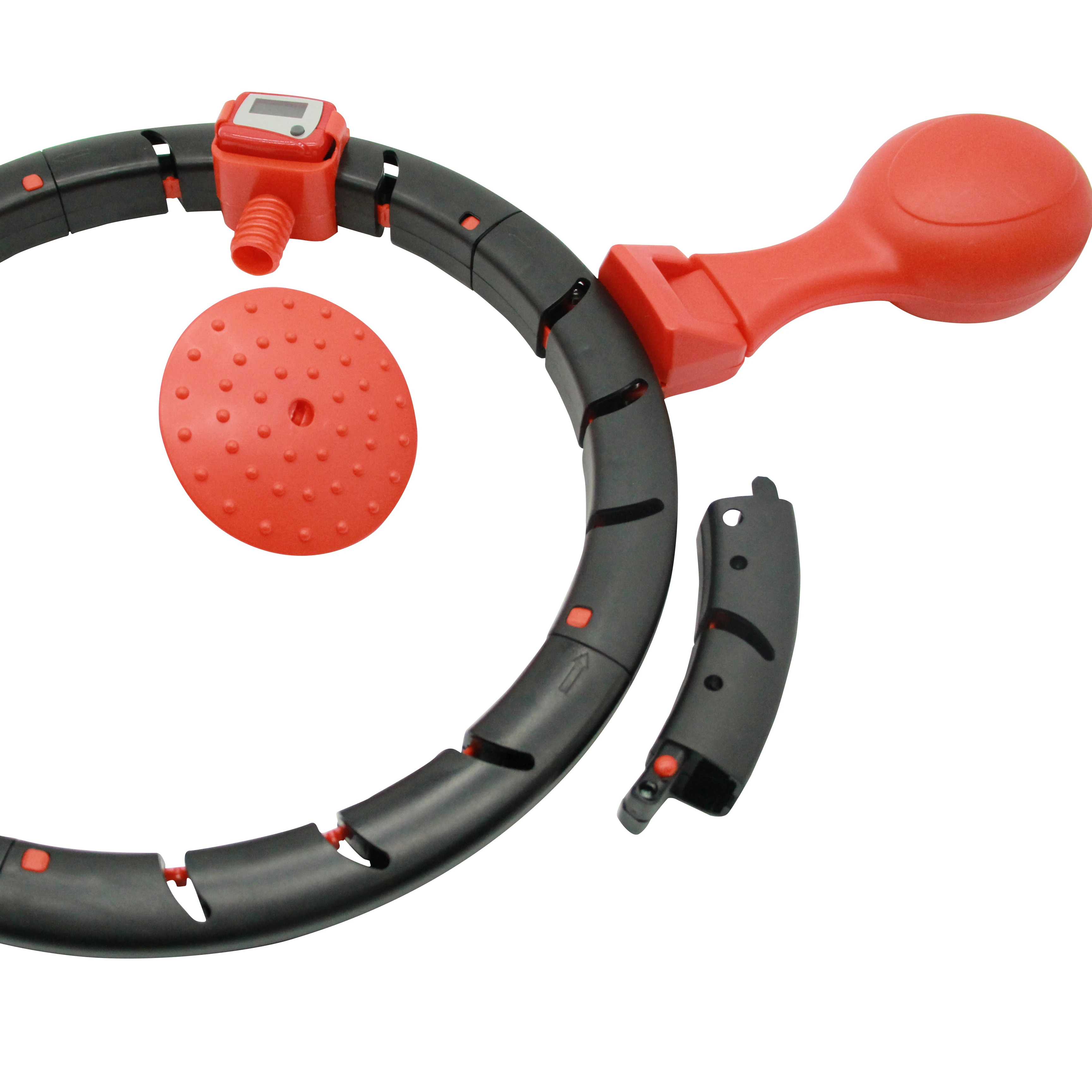2020 Hot Popular Body Building Fitness Equipment for Man and Women Waist Smart Hula Ring Hoop, Black+red
2020 Hot Popular Body Building Fitness Equipment for Man and Women Waist Smart Hula Ring Hoop, Black+red