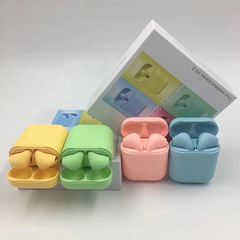 2020 New Metal Color Stereo i12 Tws Wireless Earphone Macaron inpods 12 TWS earbuds
2020 New Metal Color Stereo i12 Tws Wireless Earphone Macaron inpods 12 TWS earbuds