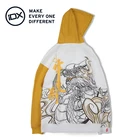 IDX Fashion custom spring fleece oversized plain sweatshirts for men hoodies