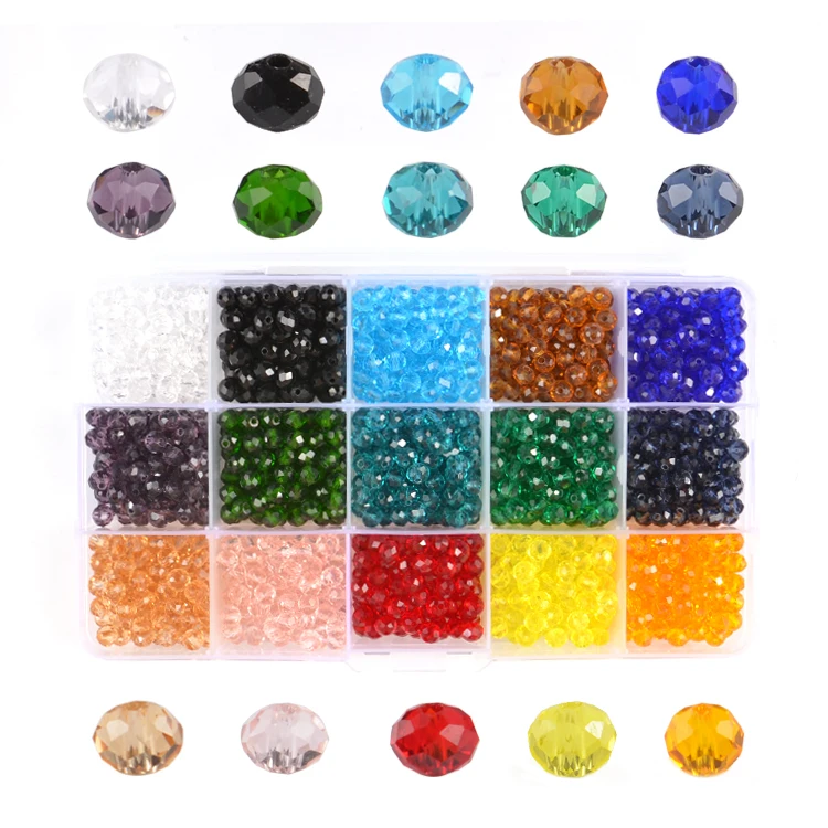 new design package crystal beads colorful 6mm boxed glass beads for jewelry making, Color chart
new design package crystal beads colorful 6mm boxed glass beads for jewelry making, Color chart