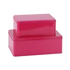 Large Sized Tin Metal Case Tin Box Seasoning Gift Boxes For Home Usage